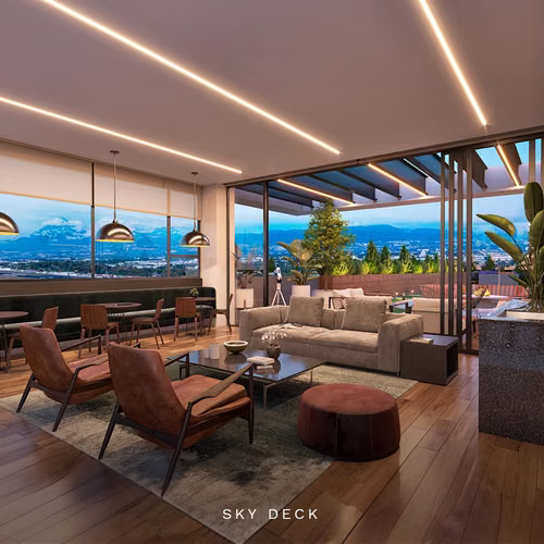 Apartamento con terraza en sector Avenida Las Américas, Zona 13 (Opción 4)