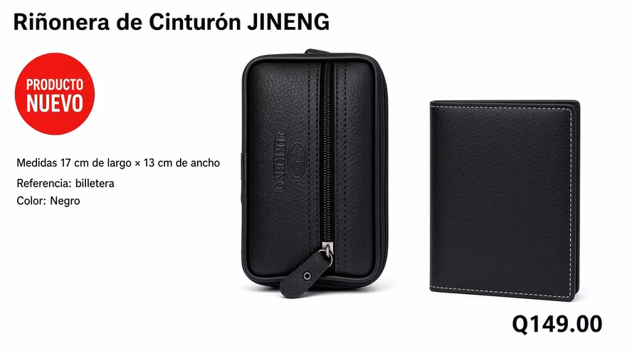 Riñonera de Cinturón para Hombre - JINENG