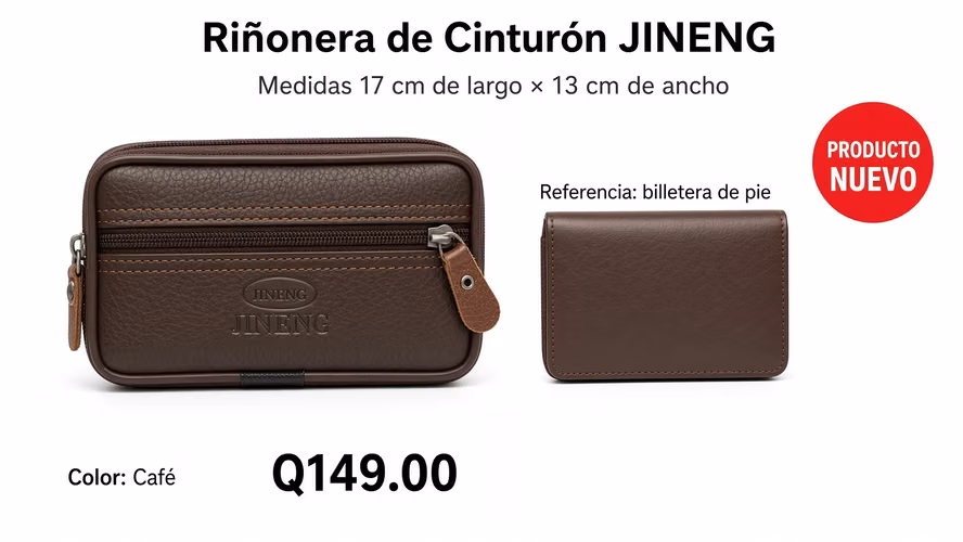Riñonera de Cinturón para Hombre - JINENG
