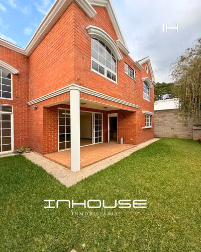 CASA EN RENTA EN ZONA 16 JARDINES DE SAN ISIDRO  