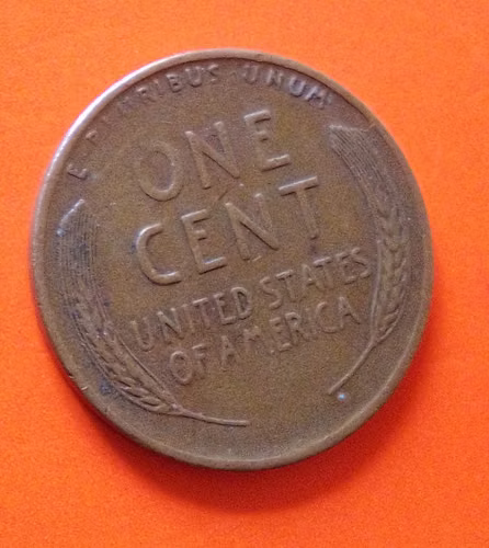 1946 S LIBERTY ONE CENT TRIGO LINCOLN USA MONEDA ANTIGUA ERROR  - Imagen 6
