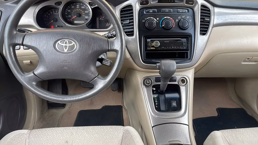 Toyota higlander 2002 reciente ingreso de california 