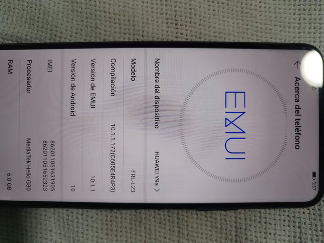 Huawei y9a 