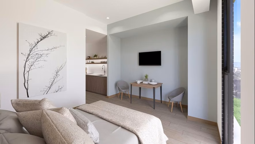 Apartamentos tipo estudio en Zona 10 (Opción 1) - Imagen 4
