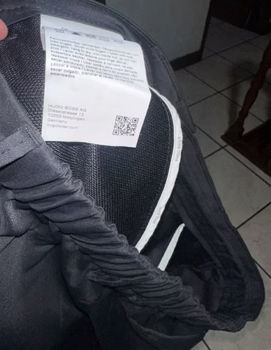 PANTALÓN - HUGO BOSS - TECHNICAL TWILL - NUEVO - ORIGINAL - TALLA: 36 R - COLOR: NEGRO  - Imagen 8