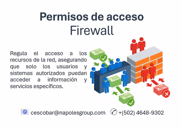 Firewall - filtro de seguridad entre la red de la empresa e Internet