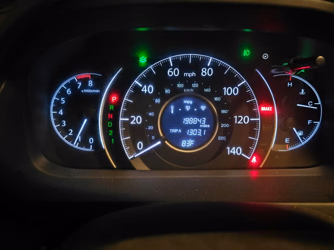 CRV EXL 2014