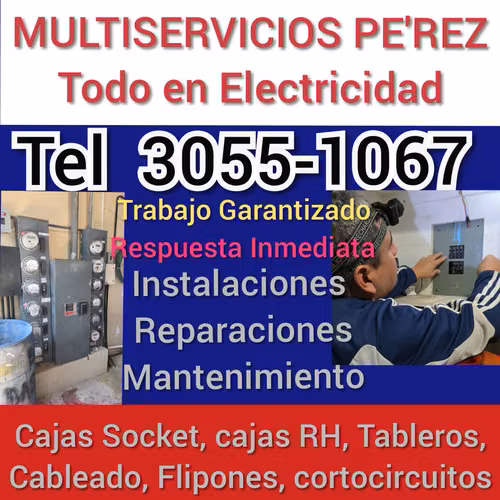 ELECTRICISTA DOMICILIAR ELECTRICISTA EN GUATEMALA Y MIXCO