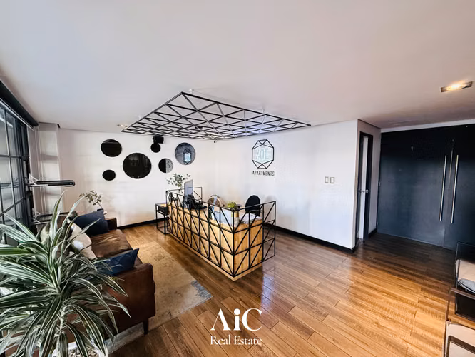 APARTAMENTO AMPLIO Y MODERNO  2 HABITACIONES ZONA 14 EDIF. ZOE - Miniatura 8