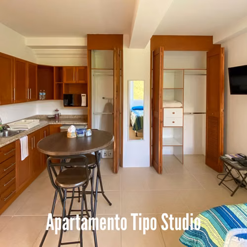 Rento apartamento amueblado 1 habitación - Q3,500 - Edificio Veremos zona 16  - Imagen 8
