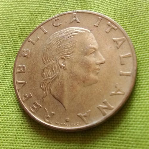L200 R 1890 FECHA, 1990 REPUBBLICA ITALIANA PALAZZO SPADA MONEDA  - Imagen 3