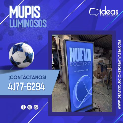 mupi luminoso  - Imagen 1