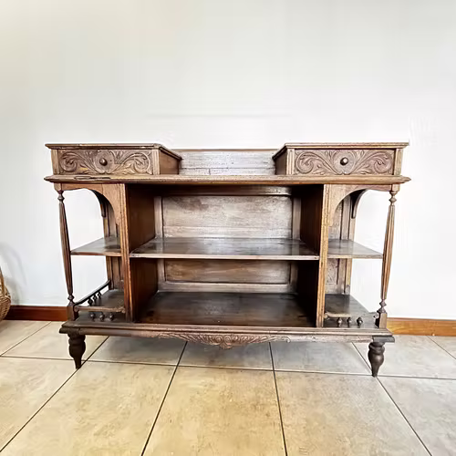 VENDO MUEBLE ANTIGUO DE EBANISTERÍA EN CEDRO AUTÉNTICA PIEZA DE COLECCIÓN