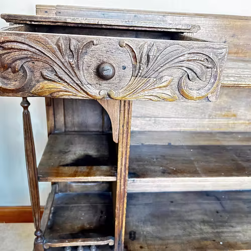 VENDO MUEBLE ANTIGUO DE EBANISTERÍA EN CEDRO AUTÉNTICA PIEZA DE COLECCIÓN
