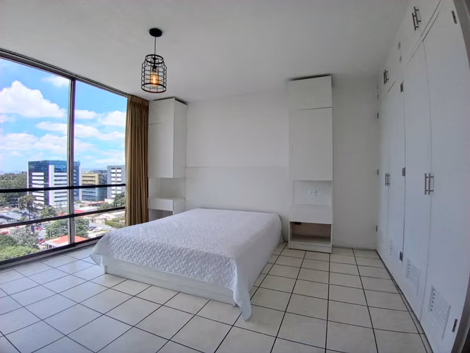 apartamento en renta zona 9 -semi amueblado! - Imagen 4