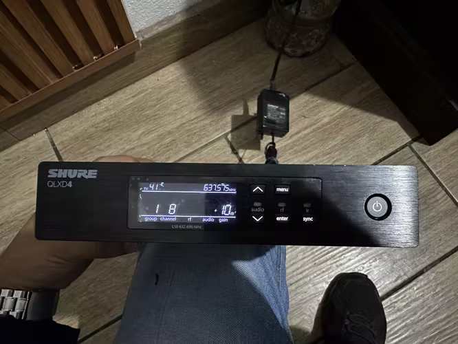 QLXD4 Shure micrófono inalámbrico 