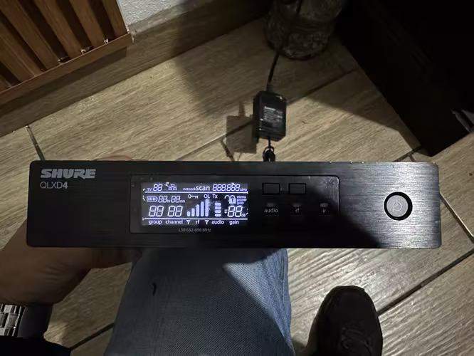 QLXD4 Shure micrófono inalámbrico 