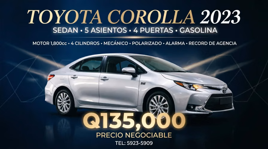 Toyota Corolla 2023