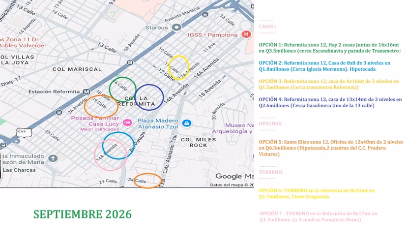 SALE OF HOUSES, LAND AND OFFICES IN AREA 12