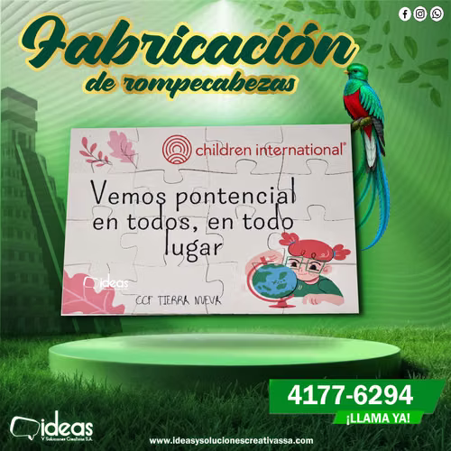  ROMPECABEZAS PERSONALIZADAS 