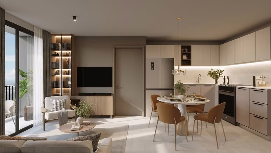 Apartamento en proyecto en Santa Clara, zona 10 (Opción 1)
