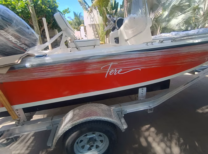 Lancha Nautika 15 pies motor Yamaha y tráiler continental 