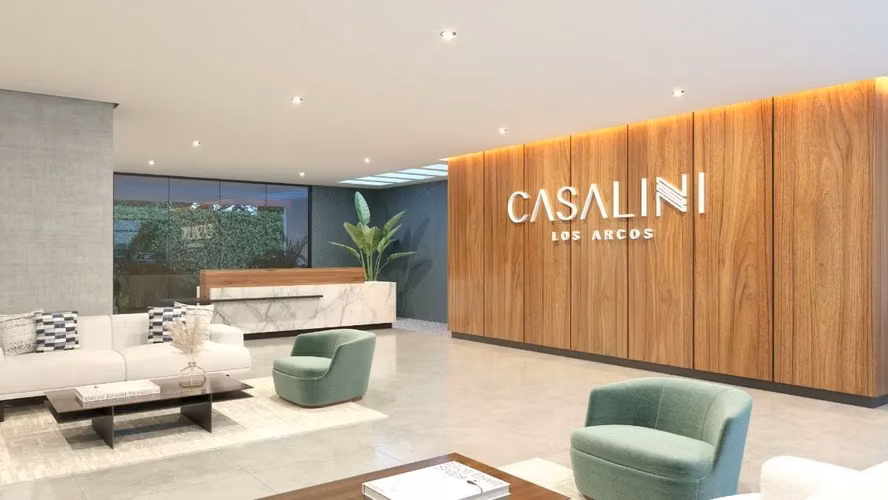 APARTAMENTO EN VENTA EN CASALINI LOS ARCOS, ZONA 10 – 3 HABITACIONES 