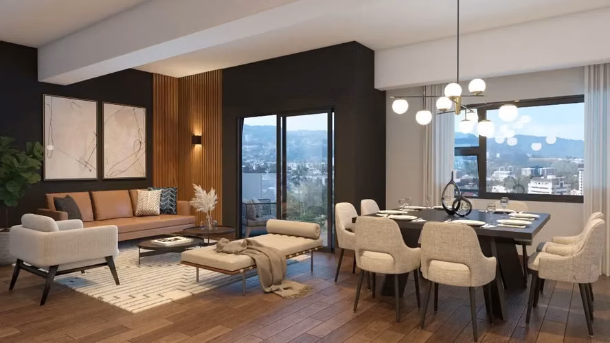 APARTAMENTO EN VENTA EN CASALINI LOS ARCOS, ZONA 10 – 3 HABITACIONES 