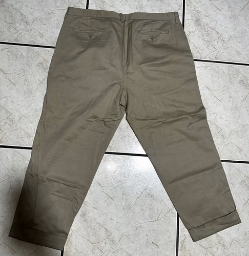 PANTALÓN CHINO - MARCA: CALVIN KLEIN – NUEVO - ORIGINAL - COLOR: KHAKI - TALLA: 38 X 32