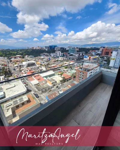 ALQUILER DE APARTAMENTO AMUEBLADO EN ZONA 10