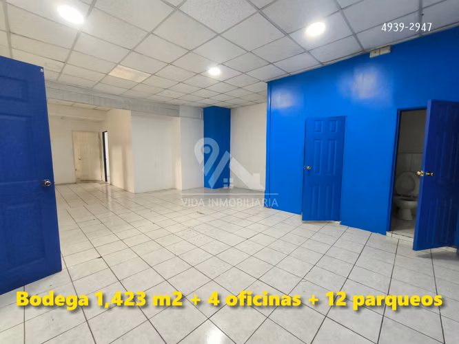 BODEGA EN XELA DE 1,423 M2, LAS ROSAS ZONA 5, CARRETERA PRINCIPAL