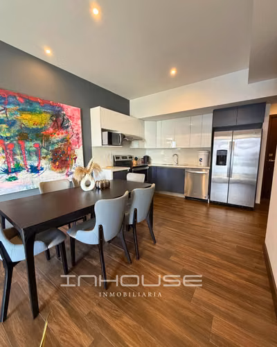 APARTAMENTO EN VENTA EN ZONA 14 AMUEBLADO EN NIVEL ALTO   