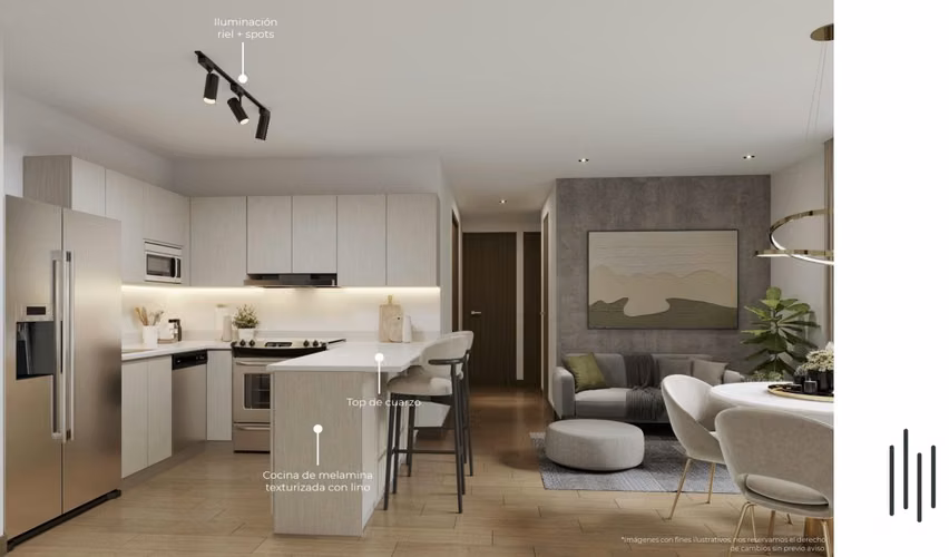 Venta de Penthouse en Ginza Zona 15 | Cesión de derecho con entrega en 2027 - Imagen 2