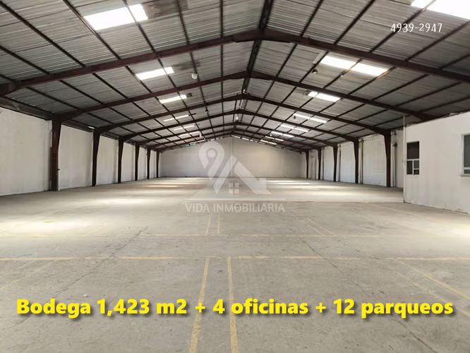 4 Bodegas en Quetzaltenango desde 1,409 m2 a 1,428 m2 + 3,000 m2 de parqueo - Imagen 4