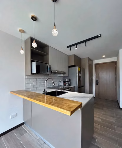ALQUILER APARTAMENTO DE 1 HABITACIÓN AMUEBLADO Y EQUIPADO NUEVO, zona 10  - Imagen 3