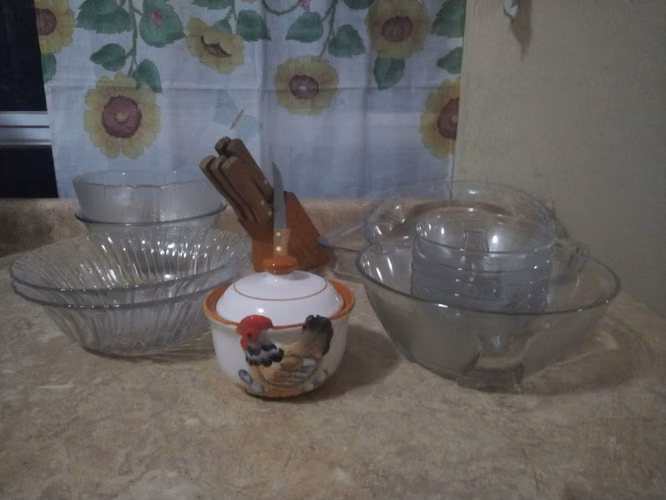 PYREX Y DULCERAS DE  VIDRIO SUPER COMBO EN OFERTA   