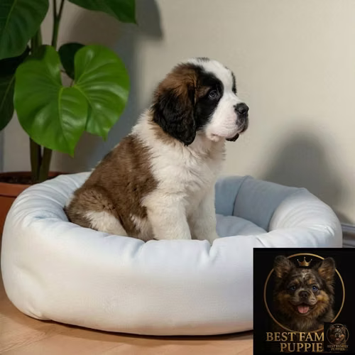 CachorroSAN BERNARDO disponible - Imagen 1