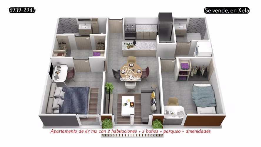 Apartamentos Octavia Quetzaltenango, se vende apartamento