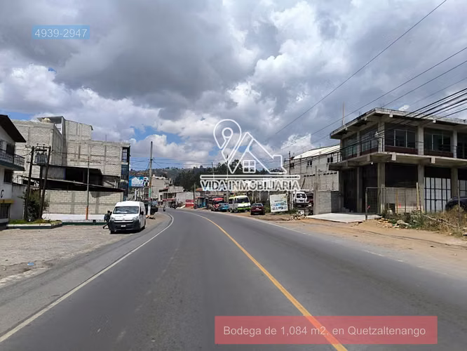 Bodega en Quetzaltenango 1,084 m2 Cantel