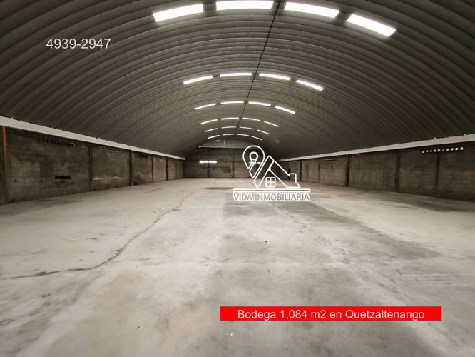 Bodega en Quetzaltenango 1,084 m2 Cantel