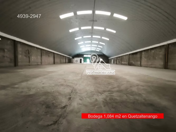 Bodega en Quetzaltenango 1,084 m2 Cantel