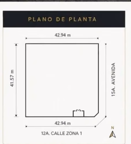 VENDO TERRENO EN ESQUINA SOBRE 12 CALLE  ZONA 1, GERONA REF.6942 - Imagen 1