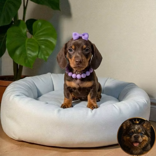 Cachorro Salchicha Miniatura Chocolate / Miniature Dachshund Chocolate disponible - Imagen 5