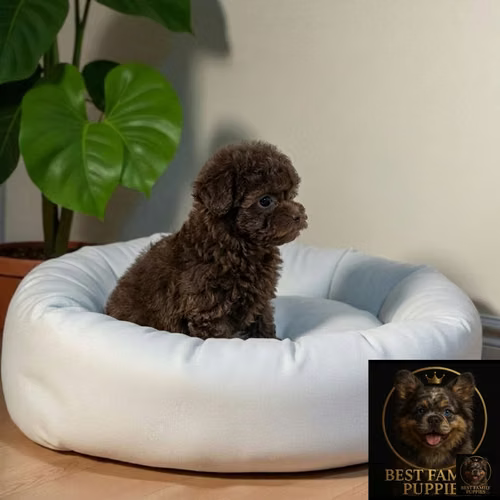 Cachorro FRENCH POODLE CHOCOLATE MINIATURA disponible - Imagen 3