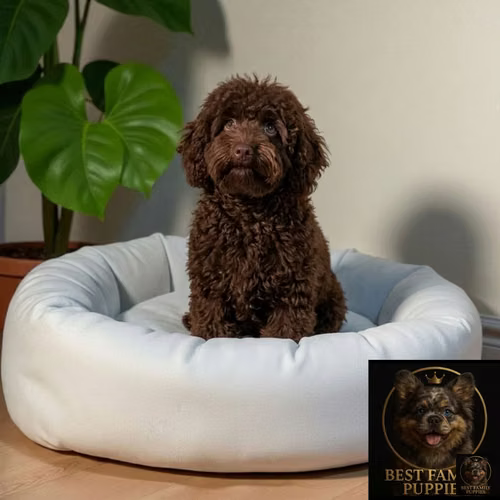 Cachorro FRENCH POODLE CHOCOLATE MINIATURA disponible - Imagen 8