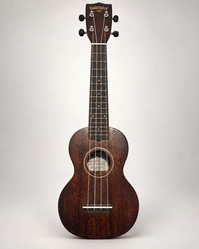 Ukelele Gretsch G9100-L Soprano Long Neck + funda original + cuerdas Ernie Ball - Imagen 2