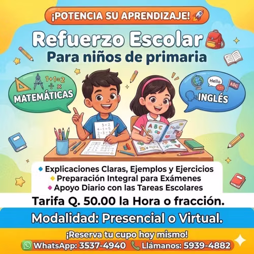 REFUERZO ESCOLAR