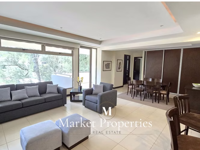 Apartamento amueblado en renta Zona 14, Edificio Cobella de 1 habitación - Imagen 1
