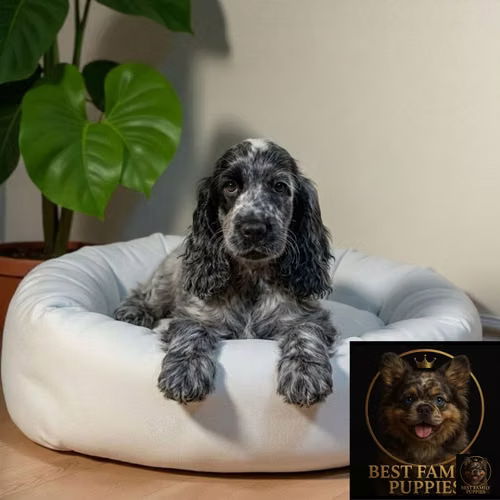 Cachorro Cocker Spaniel Ingles Blue Roan / English Cocker Spaniel Blue Roan disponible - Imagen 5