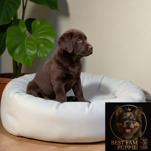 Cachorro LABRADOR RETRIEVIER CHOCOLATE LINEA INGLESA disponible - Imagen 4